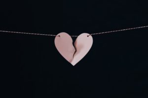 Scared of divorce | Broken heart image