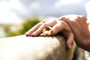 How QDRO works in divorce | Wedding ring is off finger